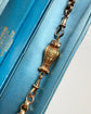 VINTAGE 9CT GOLD & DIAMOND OWL CHAIN EXTENDER / BAIL