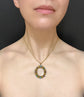 GEORGIAN CANATILLE GEM SET LOCKET