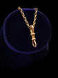 VICTORIAN 9CT GOLD DOUBLE DOG CLIP