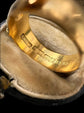 VICTORIAN DIAMOND & 18CT GOLD BUCKLE RING