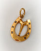 VICTORIAN 18CT GOLD & DIAMOND HORSESHOE PENDANT