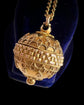 VICTORIAN 10CT GOLD ETRUSCAN REVIVAL SPHERE PENDANT