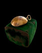 LARGE QUEEN ANNE PEACH PASTE DROP PENDANT
