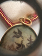 19TH CENTURY SEPIA ‘LOVE TOKEN’ PENDANT