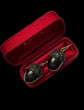 VICTORIAN WHITBY JET ACORN EARRINGS