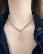 VINTAGE 18CT GOLD CARABINER CONNECTOR