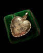 VICTORIAN 9CT GOLD PUFFY HEART LOCKET PENDANT