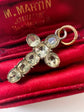 VICTORIAN CHRYSOBERYL CROSS PENDANT