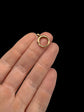 ANTIQUE 9CT GOLD BOLT RING