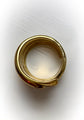 VICTORIAN CHUNKY HEAVYWEIGHT 18CT GOLD SNAKE RING