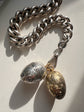 ANTIQUE SILVER EGG PENDANT