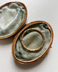 ANTIQUE HIGH CARAT GOLD SLIM SPLIT RING