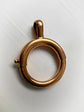 MEDIUM SIZE CHUNKY FRENCH 18CT GOLD BOLT RING
