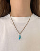 ANTIQUE SILVER & ENAMEL LUCKY BEAN PENDANT