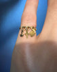 ANTIQUE 18CT GOLD ‘FAITH HOPE CHARITY’ RING