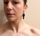 VICTORIAN WHITBY JET ACORN EARRINGS