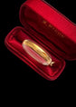 VICTORIAN ROCK CRYSTAL & 18CT GOLD LOCKET