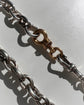 19TH CENTURY 18CT GOLD TWIST DOG CLIP