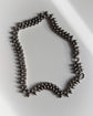 VICTORIAN SILVER ACORN COLLAR NECKLACE
