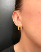 VICTORIAN 15CT GOLD HORSESHOE EARRINGS
