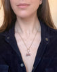 ANTIQUE DOUBLE FOB AGATE PENDANT