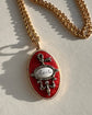 LATE 19TH CENTURY FRENCH ‘AMITIE’ ENAMEL & DIAMOND PENDANT