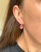 GEORGIAN PINK PASTE EARRINGS