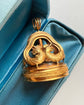 EARLY 19TH CENTURY 18CT GOLD COCKEREL MUSICAL SEAL PENDANT