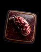 ANTIQUE ENAMEL LUCKY BEAN PENDANT