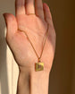 VINTAGE 18CT GOLD & DIAMOND PENDANT