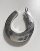 VICTORIAN SUPERSIZED SILVER HORSESHOE PENDANT