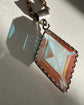 ANTIQUE SAPHIRET FACETED PENDANT