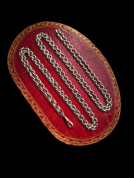 VICTORIAN SILVER BELCHER CHAIN