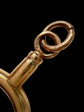 HUGE VICTORIAN 9CT GOLD SLIDING BOLT RING