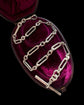 ANTIQUE SILVER PAPERCLIP ALBERT CHAIN