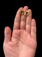 VICTORIAN 15CT GOLD HORSESHOE EARRINGS