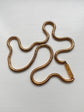 VICTORIAN 15CT GOLD BRAZILIAN / SNAKE LINK CHAIN