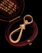 SUPERSIZED ANTIQUE 9CT GOLD LOCKING DOGCLIP