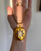 HUGE VICTORIAN DIAMOND STAR LOCKET