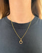 ANTIQUE CHUNKY 9CT GOLD BOLT