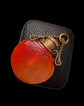GEORGIAN CARNELIAN SHELL SCENT BOTTLE PENDANT