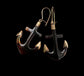 VICTORIAN ANCHOR EARRINGS