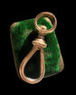 SUPERSIZED ANTIQUE 9CT GOLD LOCKING DOGCLIP