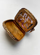 VICTORIAN TURQUOISE & AMETHYST VINAIGRETTE PENDANT