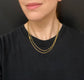GEORGIAN HIGH CARAT GOLD FINE BELCHER CHAIN