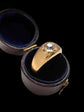 VICTORIAN DIAMOND & 18CT GOLD GYPSY RING