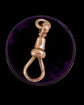 ANTIQUE CHUNKY 9CT GOLD DOG CLIP