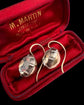 GEORGIAN PASTE SINGLE STONE EARRINGS