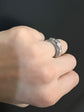 THE GREAT WAR TRENCH ART ALUMINIUM FEDE RING 1915