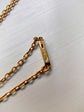 VICTORIAN 18CT GOLD FINE BELCHER CHAIN
